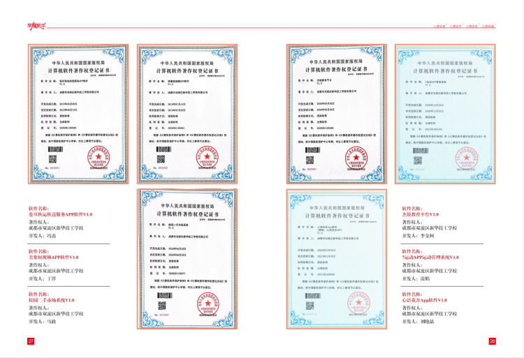 【秋收冬藏，踵事增华】成都新华高级技工学校专利篇